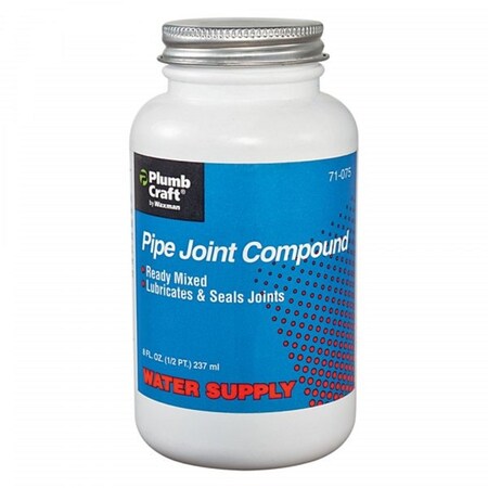 Plumbcraft PIPE JNT CMPOUND GRY 8OZ 7107500T